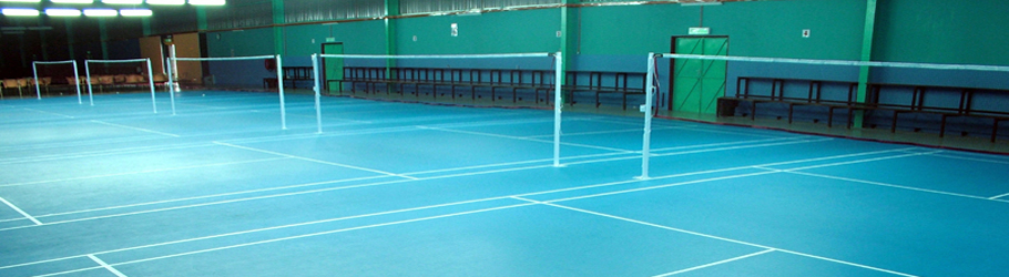 Pro-Badminton Centre, Kuala Lumpur, Malaysia - Decoflex™ Universal Indoor Sports Flooring